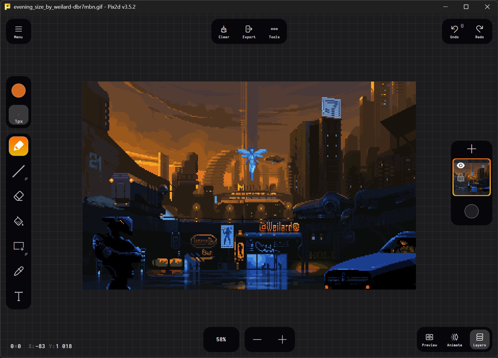 Pix2d screenshot