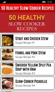 50 Healthy Slow Cooker Recipes screenshot 2