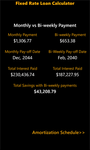Mortgage Calculator Pro screenshot 3