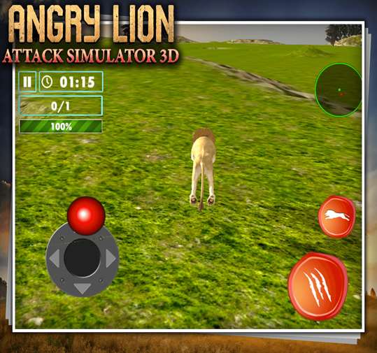 Angry Lion Attack screenshot 1