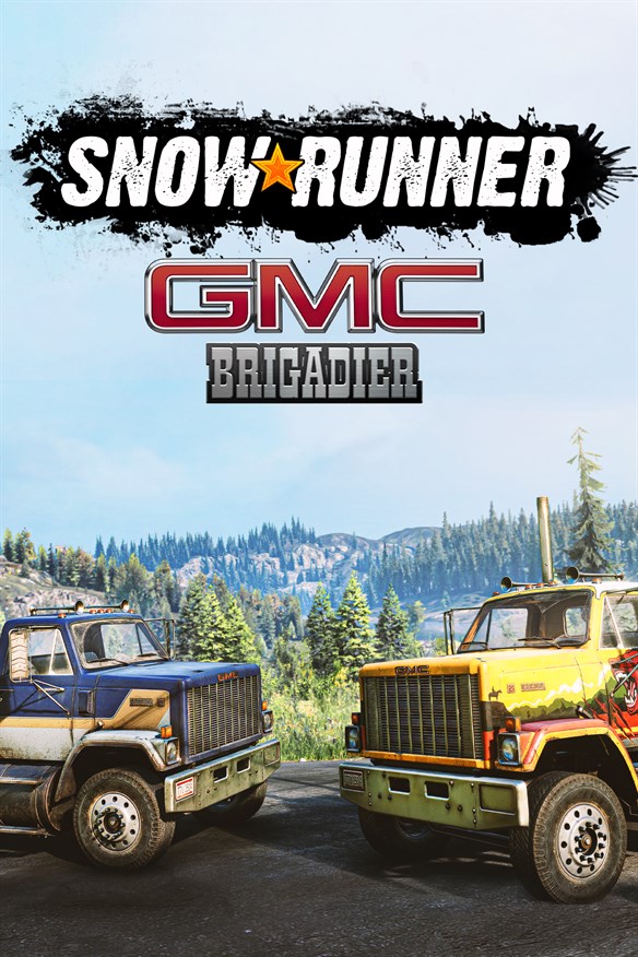SnowRunner - GMC Brigadier DLC Xbox Series X|S and Xbox One cover art