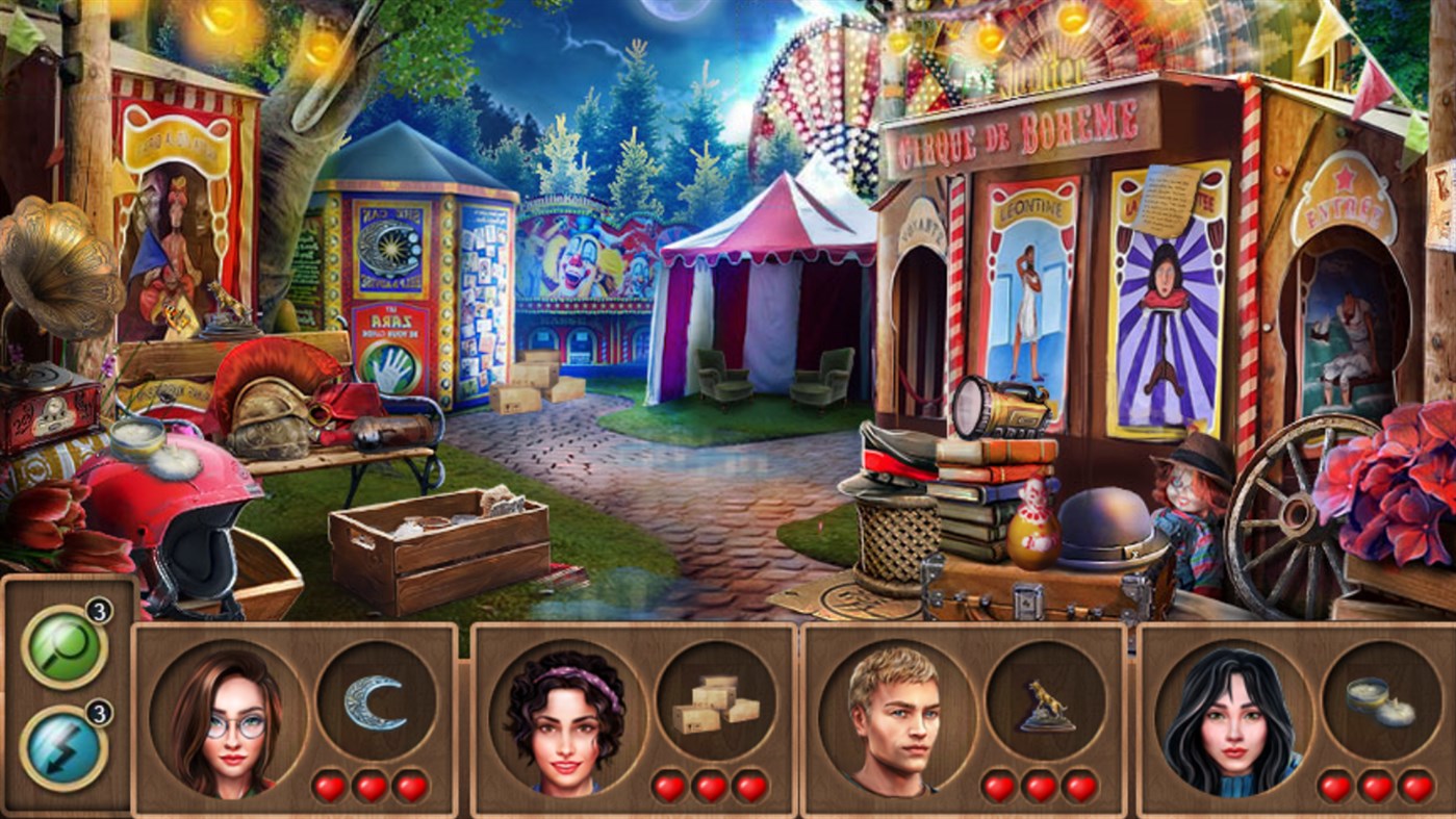 #2. Hidden Object : Circus Garage Sale (Windows) By: Hidden Object Games