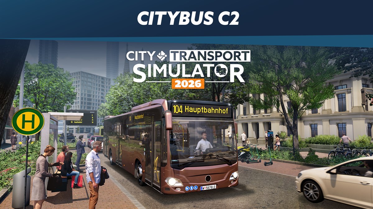 CTS 2026 - Bus DLC: Citybus C2 - City Transport Simulator Bus & Tram