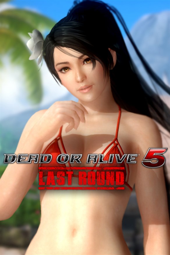 DOA5LR Beach Party Momiji Xbox Series X|S and Xbox One cover art