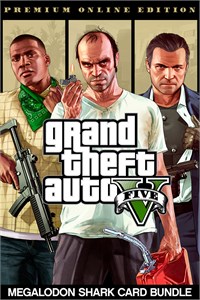 Bundle Grand Theft Auto V: Edição Online Premium e Pacote de Dinheiro Megalodonte