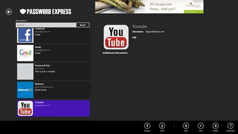 Password Express Screenshots 2