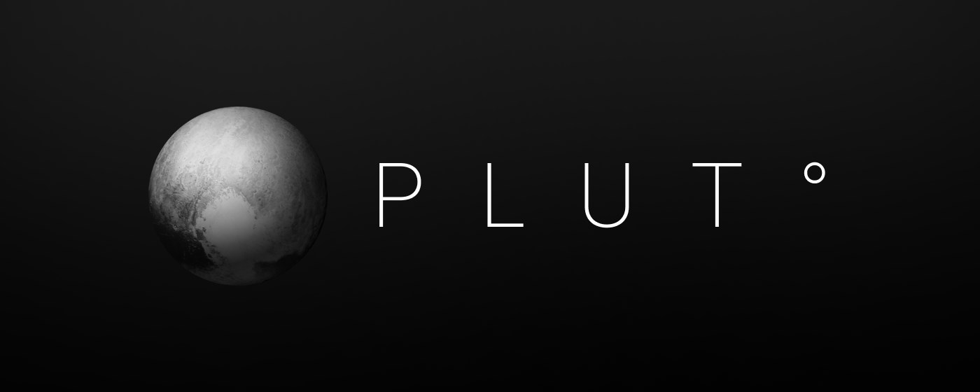 Pluto marquee promo image