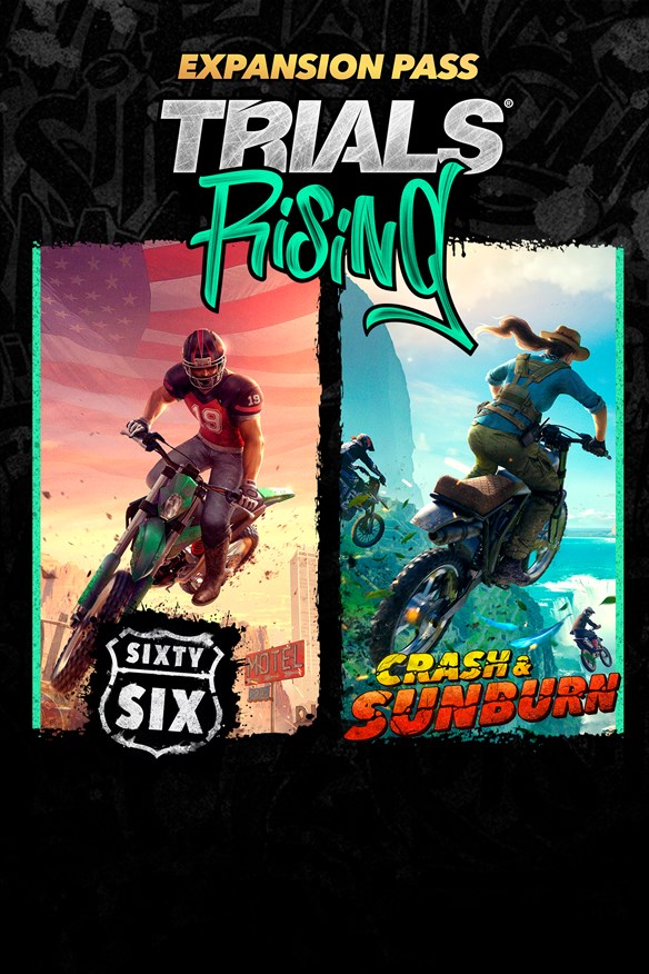 Trials Rising - Expansion pass Xbox Series X|S and Xbox One cover art
