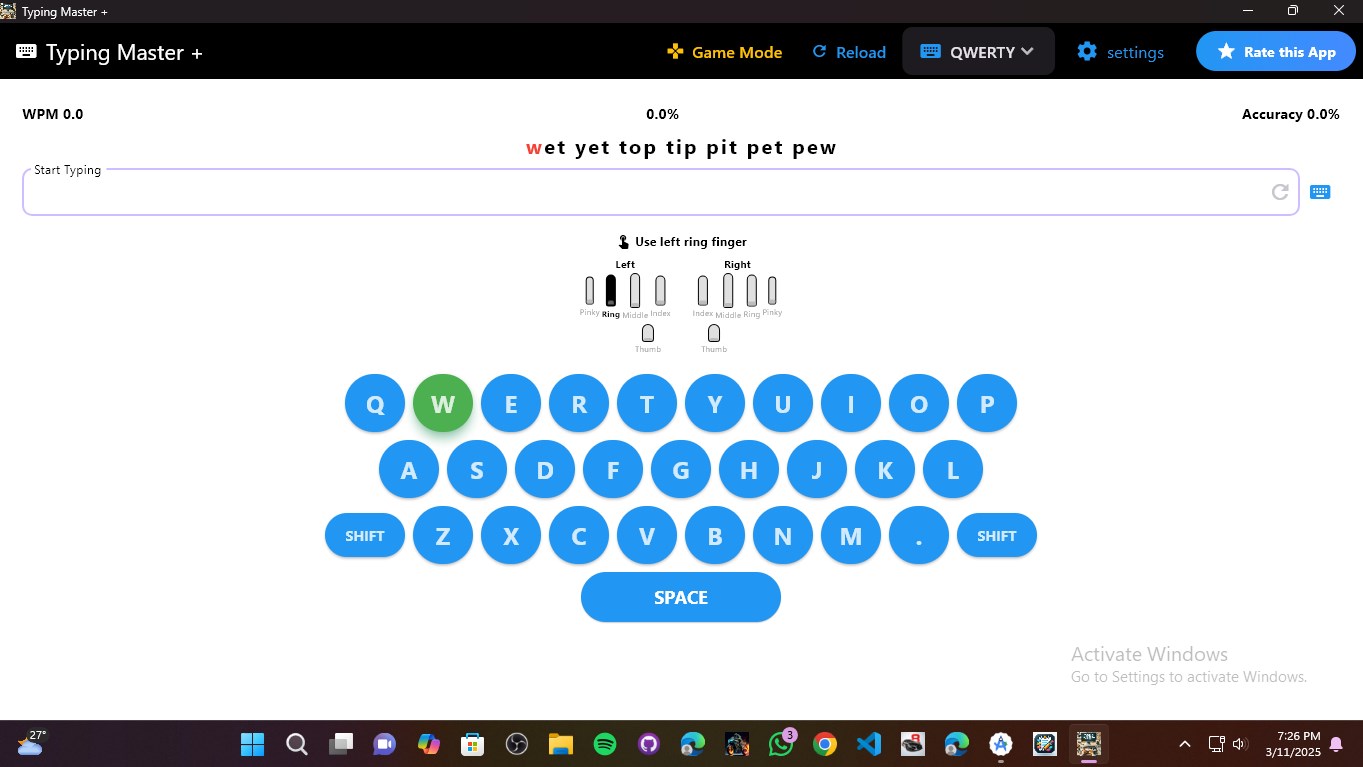 【图】Typing Master +(截图2)