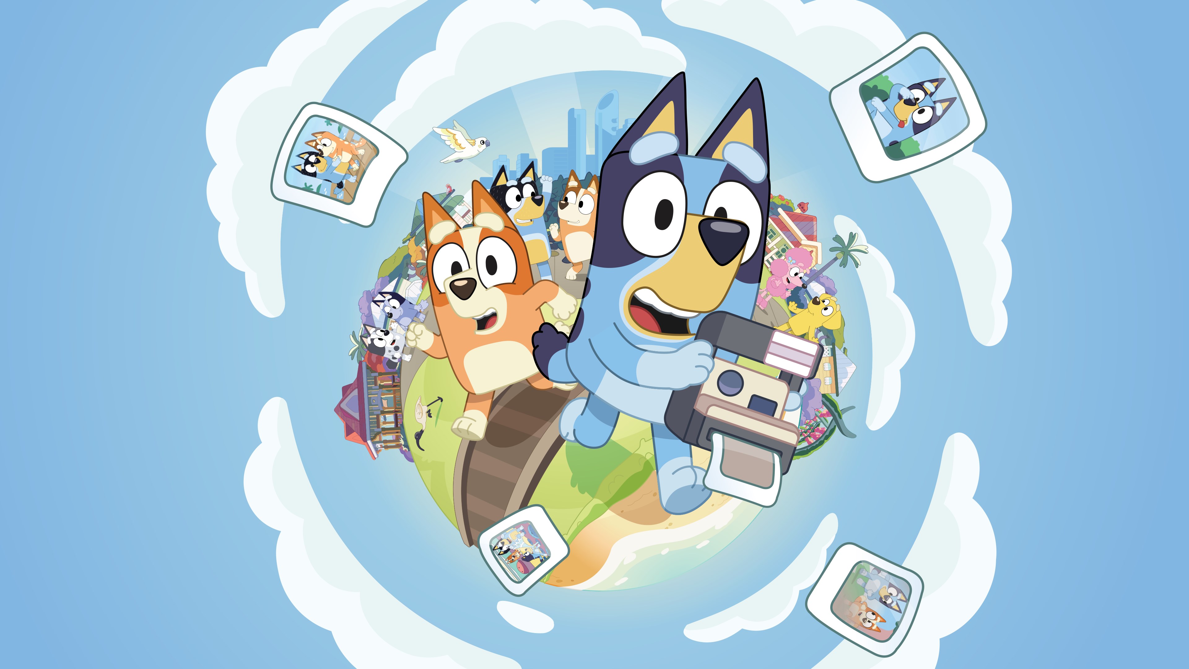 Купить ключ дешево Bluey's Happy Snaps. Deluxe Edition
