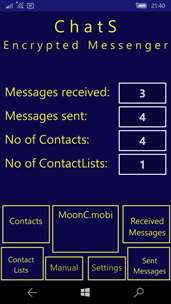 ChatS Encrypted Messenger screenshot 1