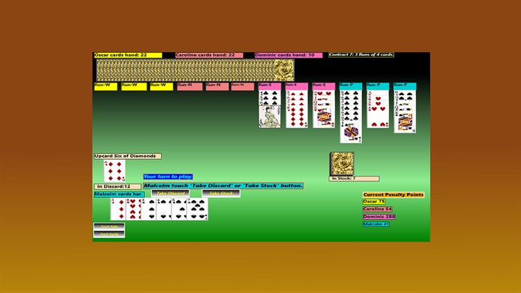 Cool Contract Rummy - PC - (Windows)