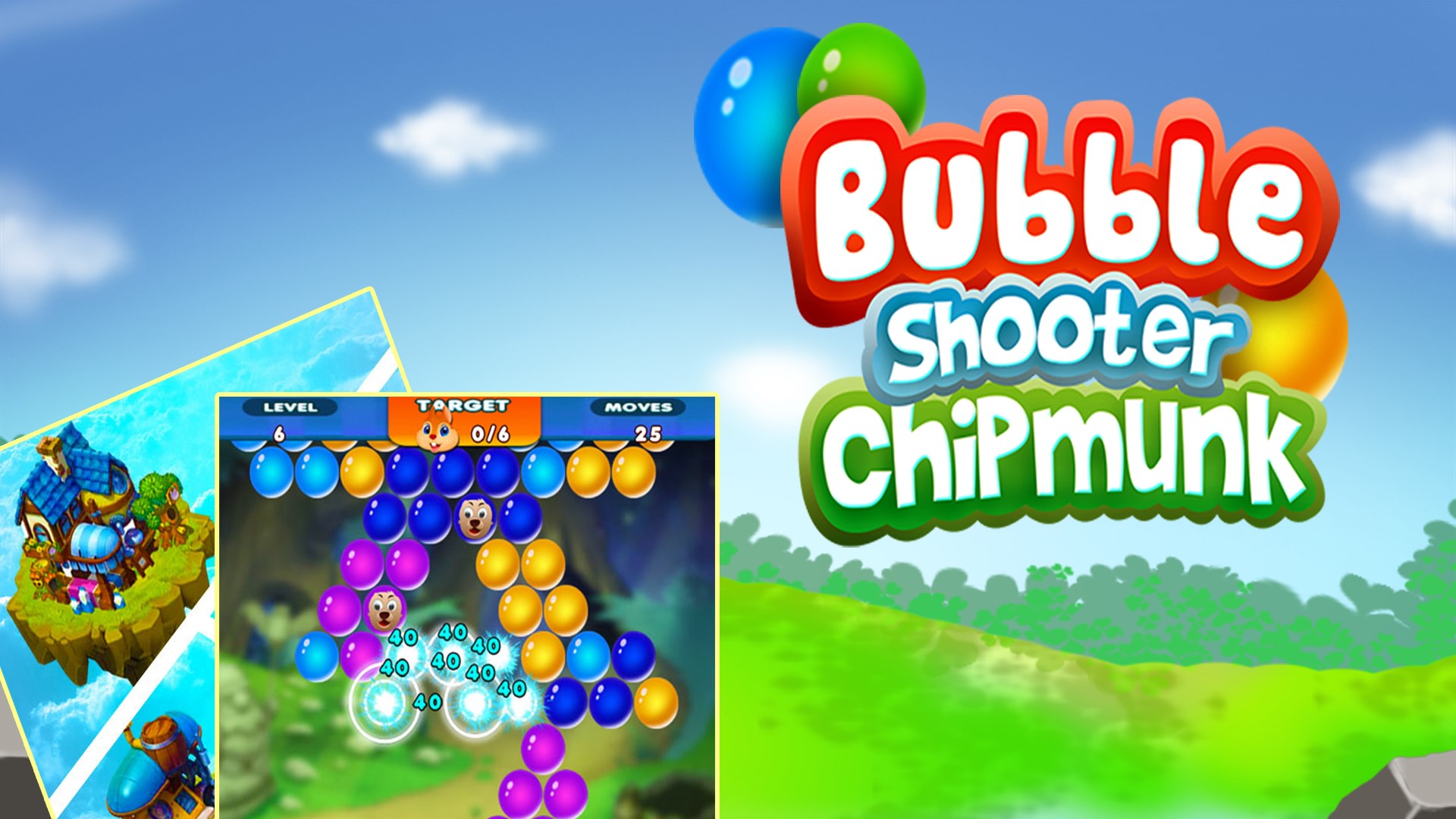 Bubble Shooter Fruit Puzzle Unity Game Source Code
