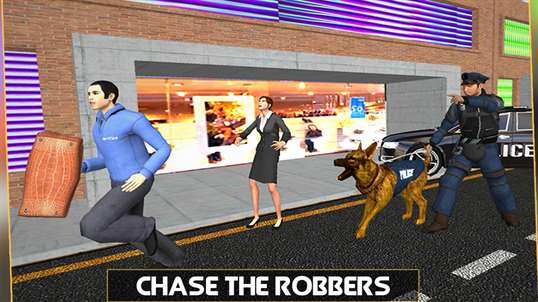 Police Hero Dog - Chase Crime City Robbers Arrest screenshot 2