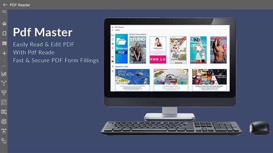 PDF Master : Reader,Editor,Viewer,Merger,Splitter,ReOrder - Annotate & Fill Forms screenshot 1