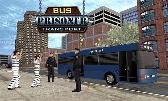 Prison Bus Criminal Transport screenshot 4