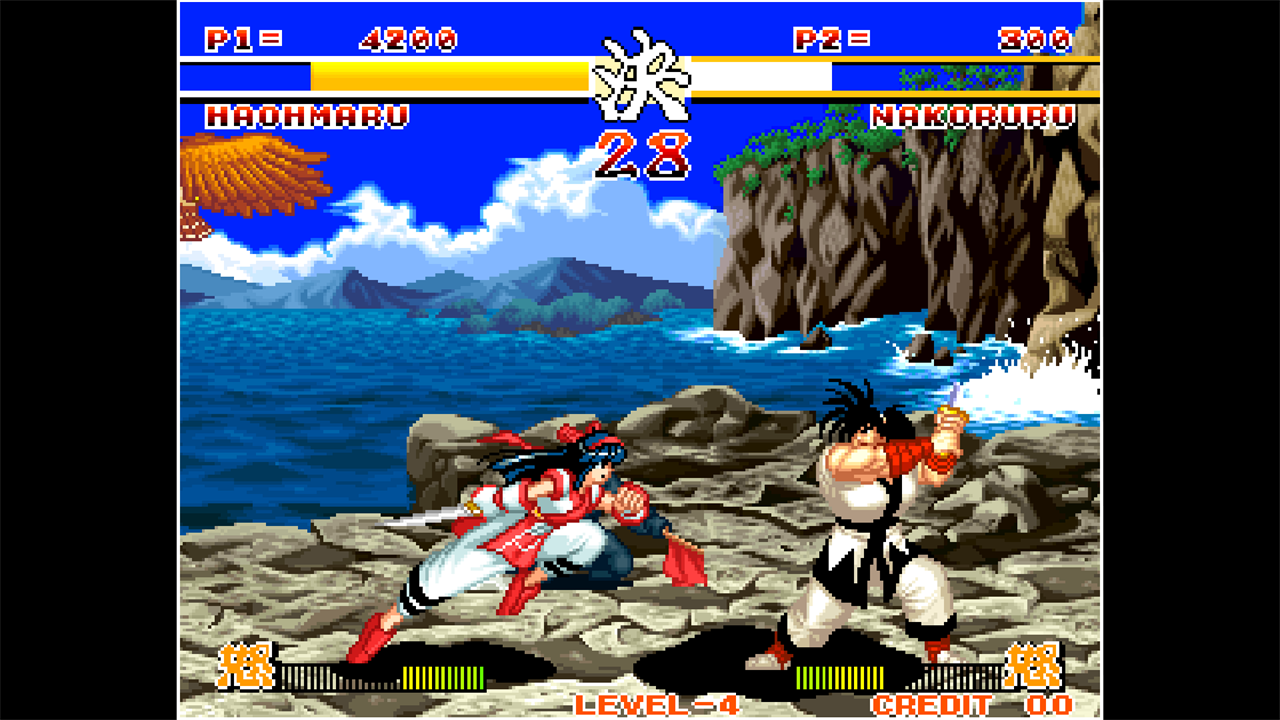 ACA NEOGEO SAMURAI SHODOWN screenshot 2