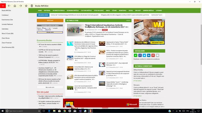 Get News From Romania Microsoft Store En In