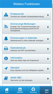 Landkreisbetriebe Abfall-App screenshot 7