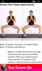 Workout For Abs Butt and Thighs screenshot 5