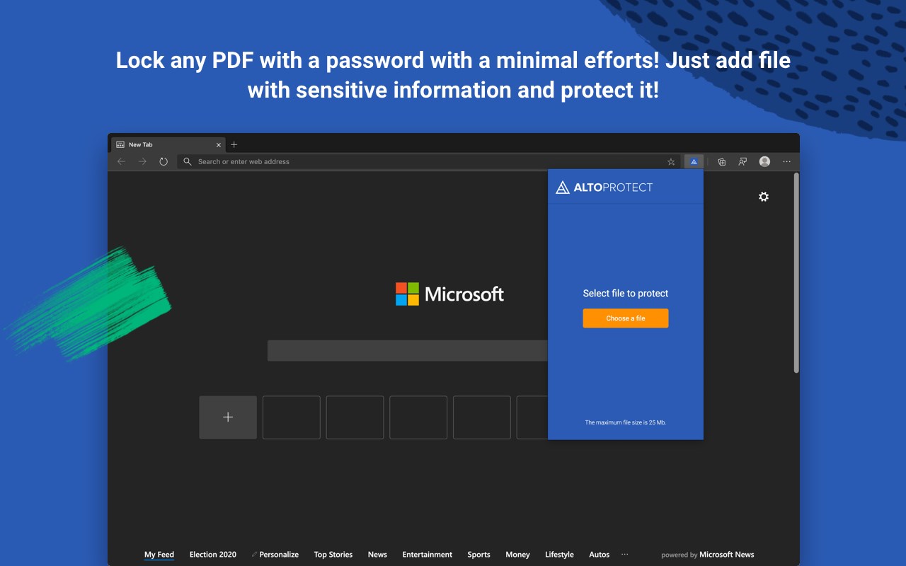 Alto Protect PDF Files by PDFfiller