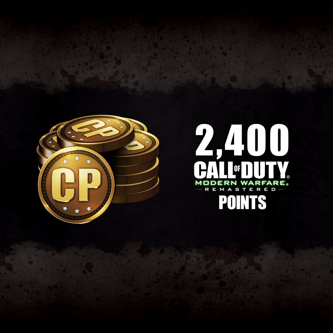 2,400 Call of Duty®: Modern Warfare® Remastered Points