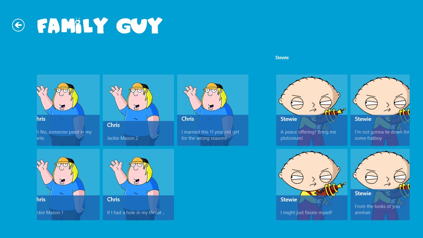 Family Guy Sounds for Windows 10 free download