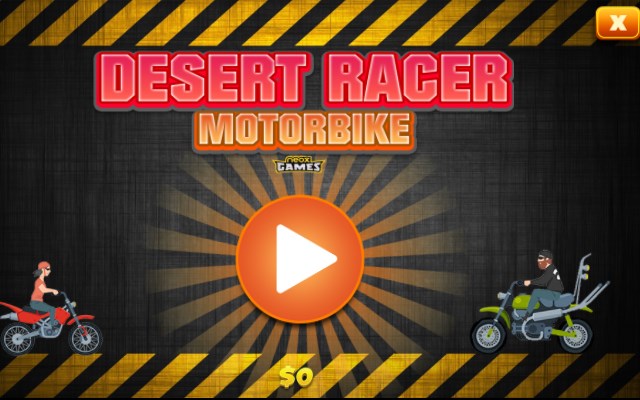 Desert Racer Motorbike Game