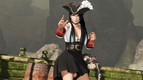 Costume de pirate des 7 mers de DOA6 - Momiji