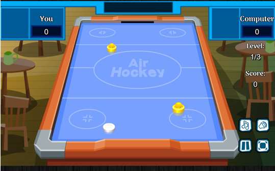 Air Hockey 2 Player Game screenshot 3