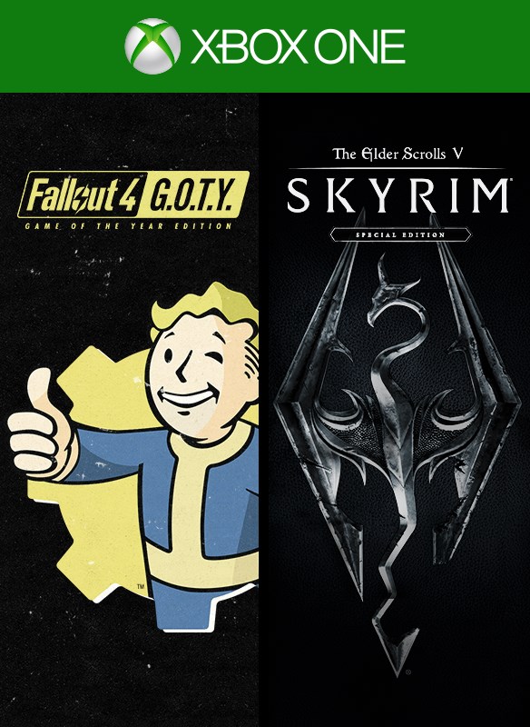 Skyrim Special Edition Fallout 4 G O T Y Bundle On Xbox One