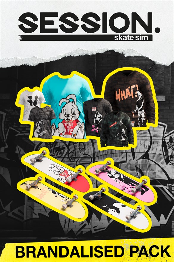 Session: Skate Sim Brandalised Pack Xbox Series X|S and Xbox One cover art