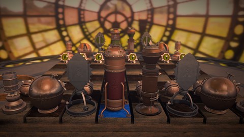 Pacote de jogo steampunk de Pure Chess