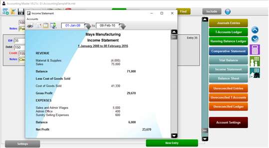 Accounting Master Pro screenshot 4
