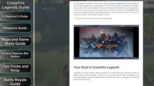 CrossFire Legends Guide screenshot 1
