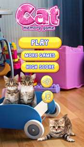 Cat Memory Game screenshot 1