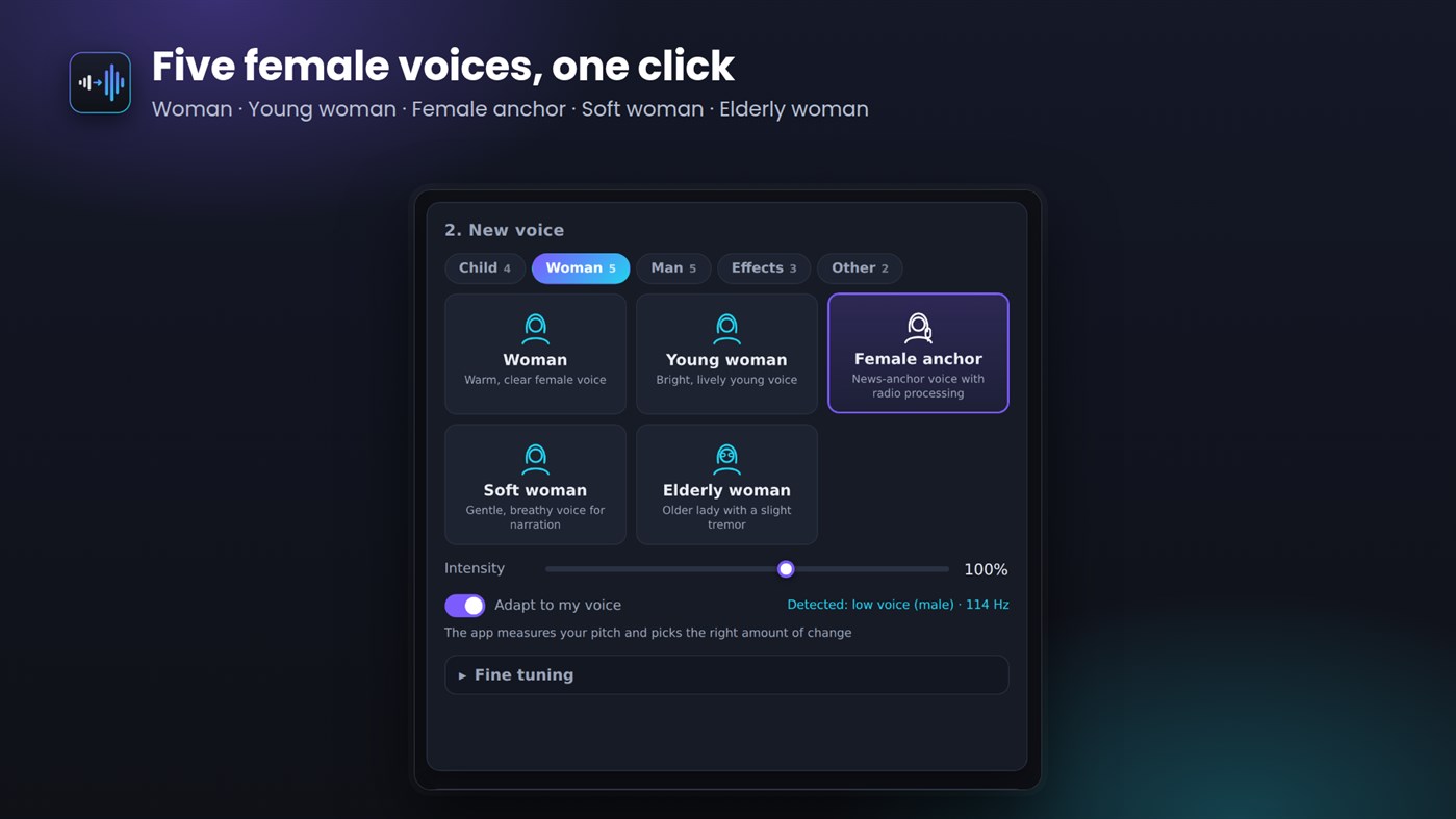 #2. VoxMorph (Windows) Προγραμματιστής: Jotech