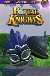 Portal Knights – Caja de artículos para la cabeza fantásticos