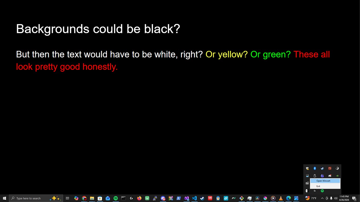 #7. Winvert (Windows) di: CodeMaxx