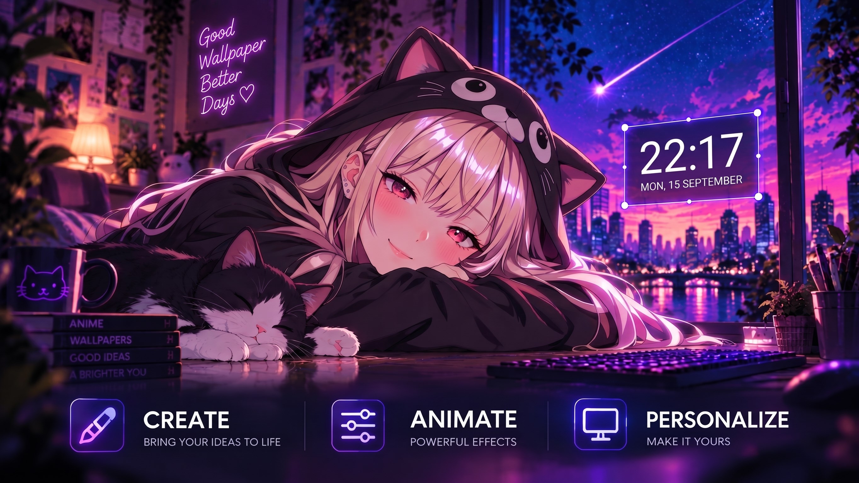 Smart Wallpapers – Create, Discover & Share screenshot