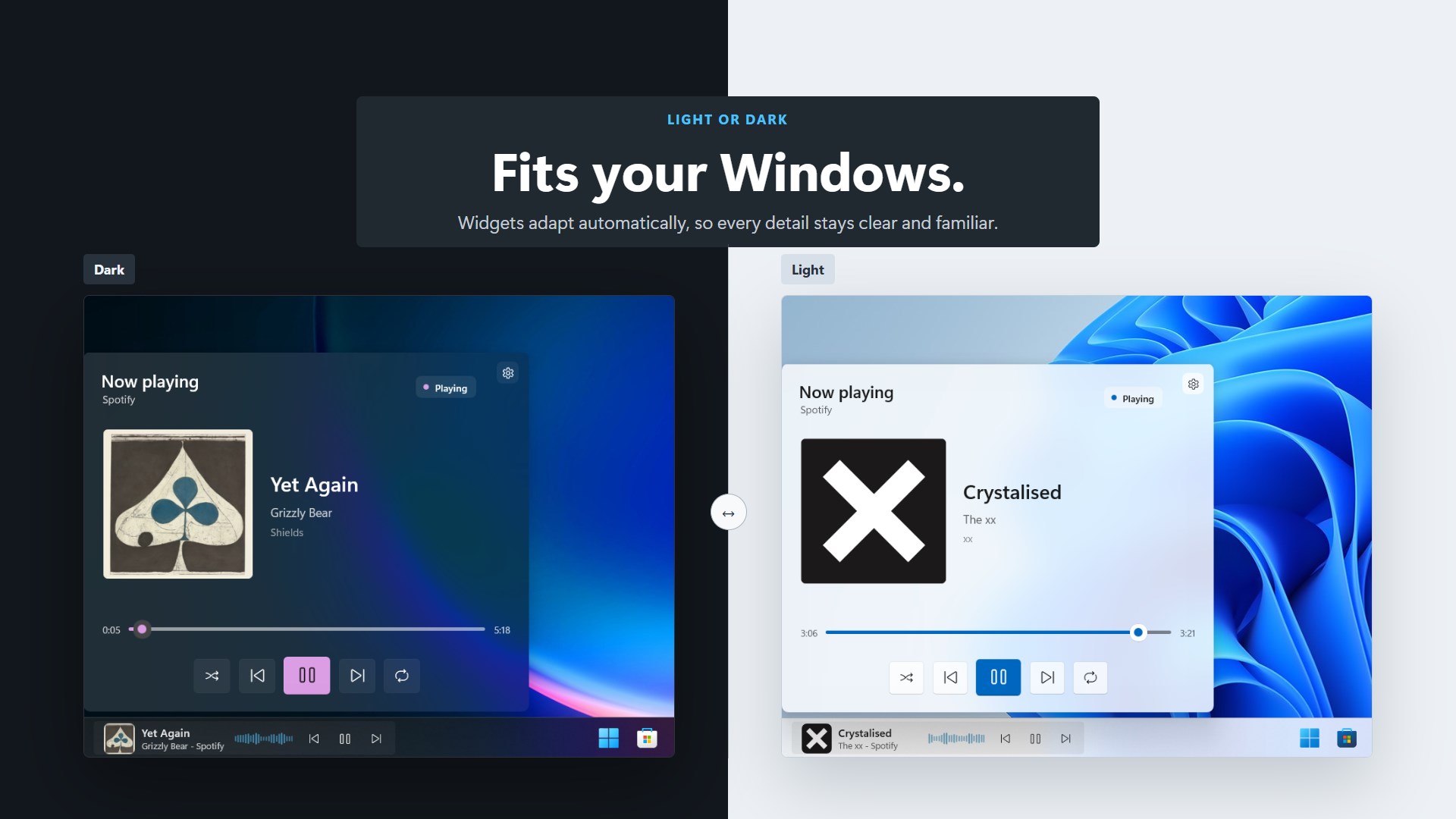 WidBar - Widget Taskbar system screenshot