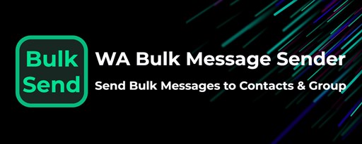 WA Bulk Message Sender marquee promo image