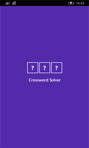 Crossword Solver screenshot 1