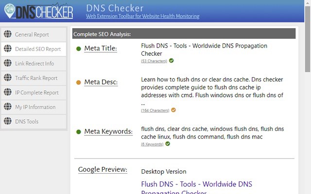 DNS Checker - SEO and Domain Analysis