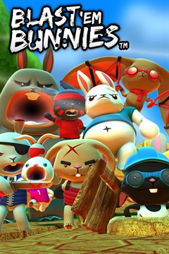 Cover poster for Blast 'Em Bunnies