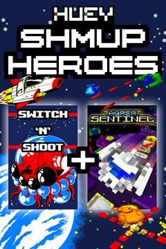 Cover poster for Huey Shmup Heroes