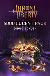 THRONE AND LIBERTY - 5,000 Lucent Pack (+1,000)