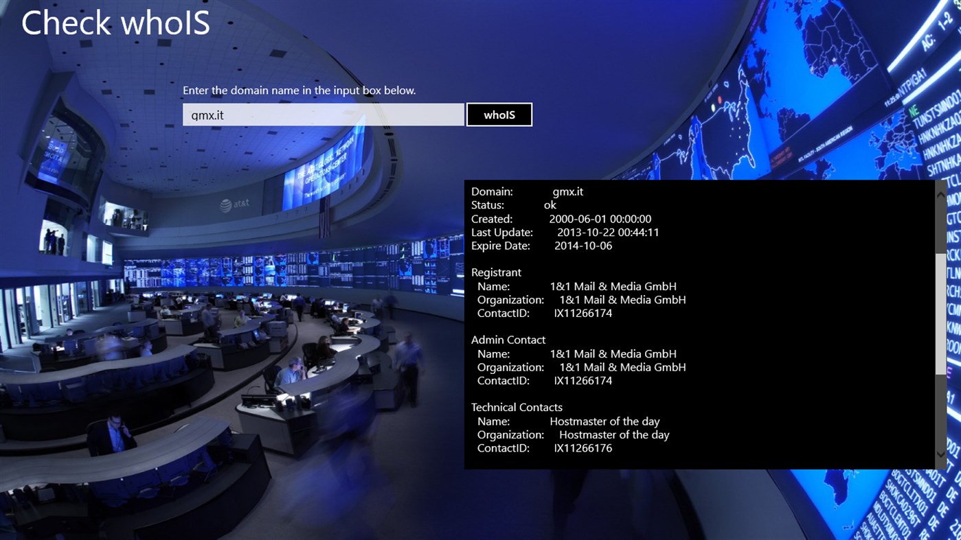#4. Check whoIs (Windows) 게시자: wolfSYS