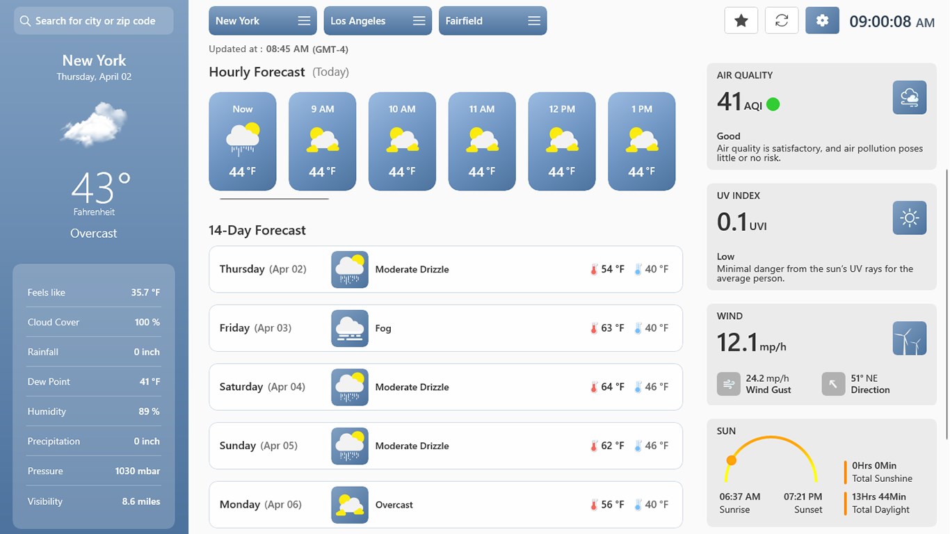 Weather - Live & Forecast screenshot
