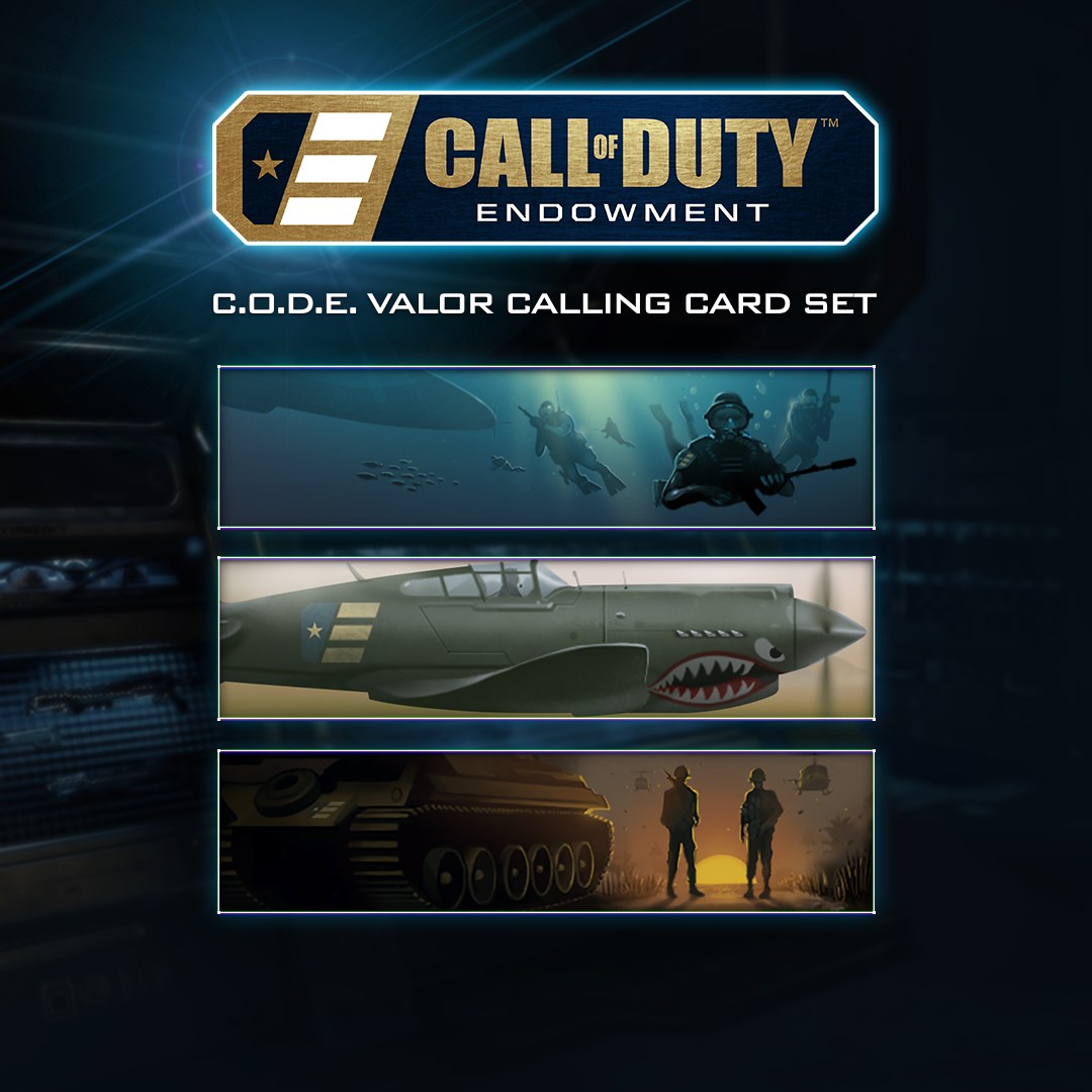 Call of Duty®: Black Ops III - C.O.D.E. Valor Calling Cards